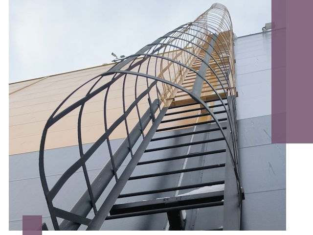 Изготовление и монтаж пожарных лестниц в Ишиме профессионально