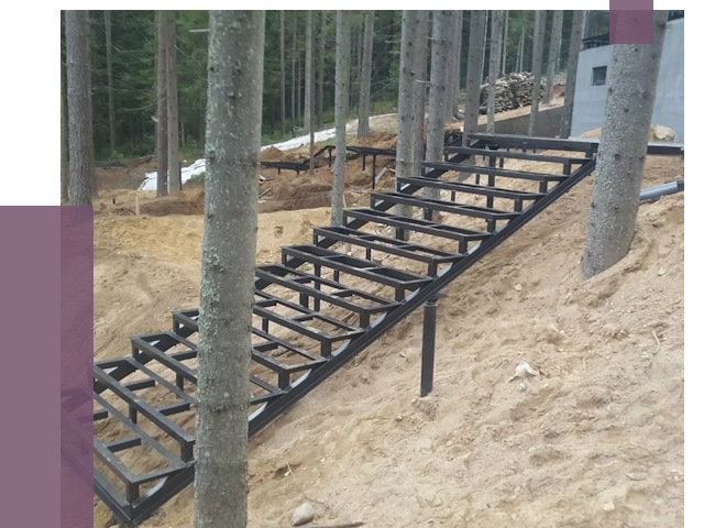 Монтаж металлических лестниц в Ишиме от 13771 руб. 