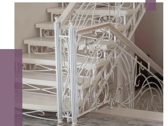 Изготовление кованых лестниц на заказ в Ишиме от 88341 руб. | ПРОЛЁТ-Шм