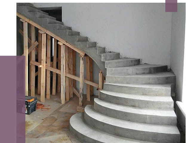 Изготовление бетонных лестниц под ключ в Ишиме от 20266 руб. | ПРОЛЁТ-Шм