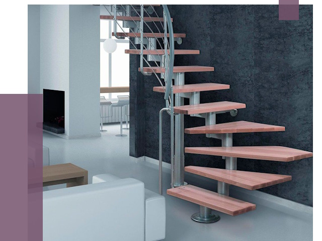 Модульные лестницы в Ишиме от 17148 руб. — купить в ПРОЛЁТ-Шм