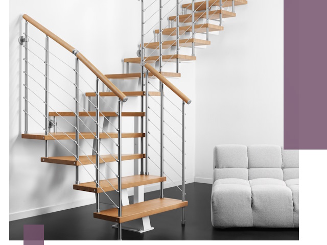 Модульные лестницы под ключ в Ишиме — монтаж и изготовление