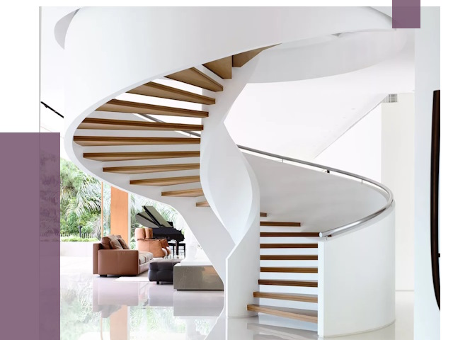 Винтовые лестницы в Ишиме под ключ от 49367 руб. | ПРОЛЁТ-Шм