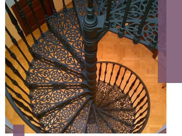 Винтовые лестницы под ключ в Ишиме: производство и монтаж