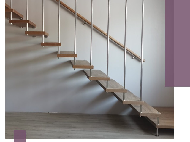 Демонтаж лестниц на больцах в Ишиме быстро и аккуратно