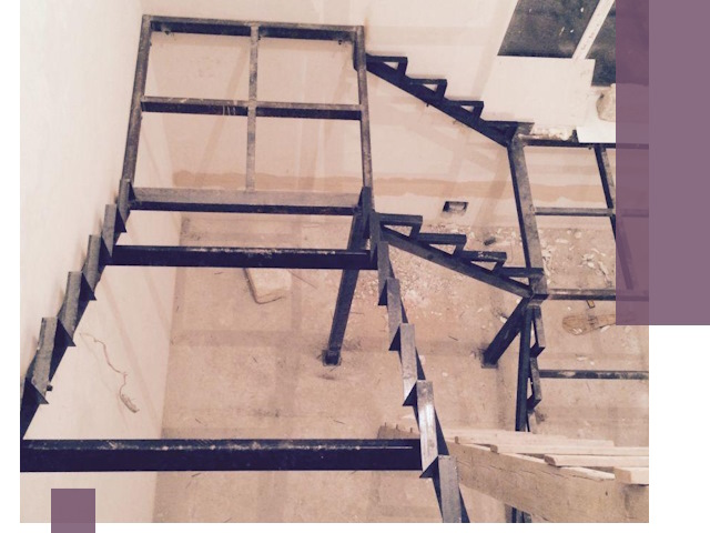 Монтаж лестниц на металлокаркасе в Ишиме быстро и качественно