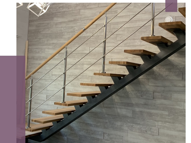 Изготовление лестниц на монокосоуре в Ишиме от 77428 руб. 