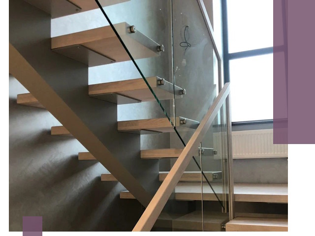 Изготовление лестниц на монокосоуре в Ишиме с монтажом и гарантией