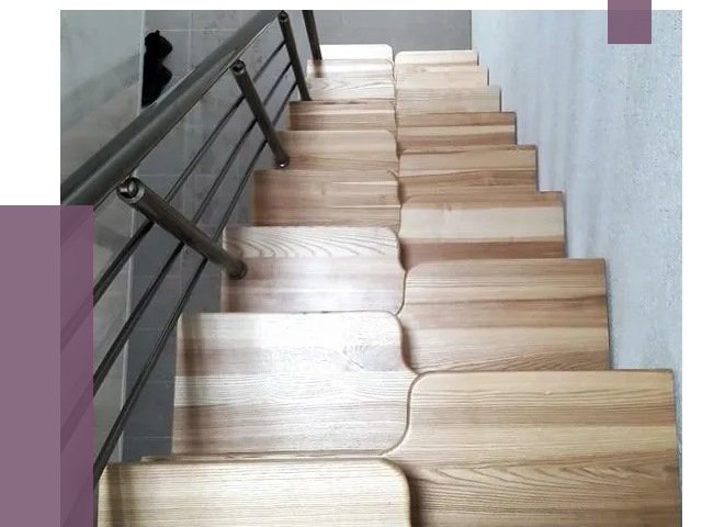 Лестницы гусиный шаг в Ишиме от 13251 руб. под ключ | ПРОЛЁТ-Шм