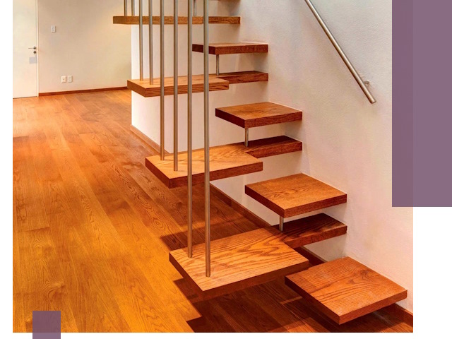 Лестницы «гусиный шаг» на заказ в Ишиме для узких пространств