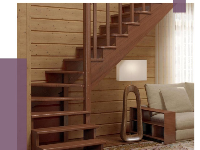 Лестницы эконом класса в Ишиме от 18552 руб. бюджетные решения