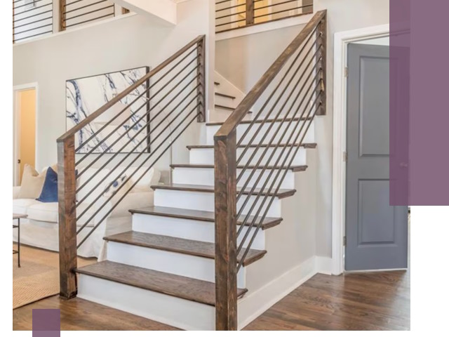 Лестницы для коттеджа под ключ в Ишиме — изготовление и монтаж