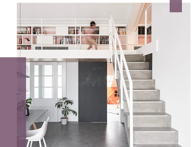 Лестницы для двухуровневой квартиры в Ишиме от 179279 руб. | ПРОЛЁТ-Шм