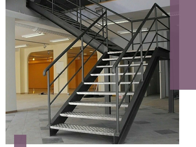 Лестницы для офиса в Ишиме: изготовление, монтаж, демонтаж