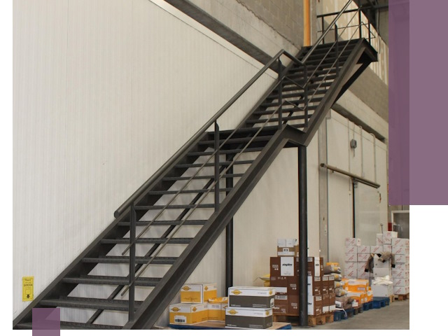 Лестницы для производства в Ишиме — изготовление и монтаж