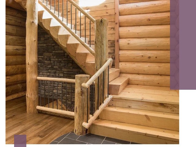 Лестницы в баню под заказ и профессиональный монтаж в Ишиме