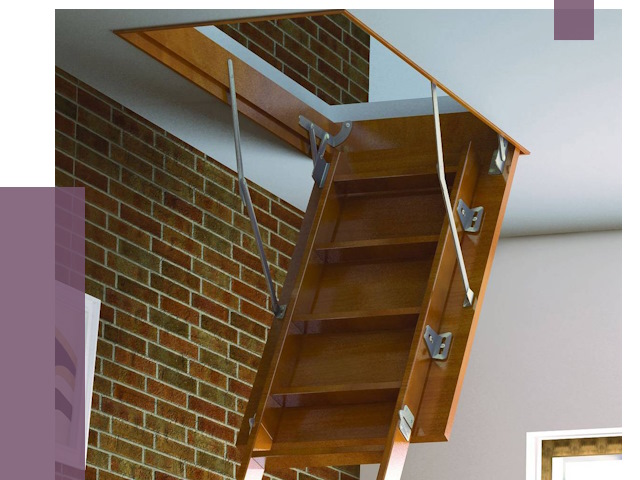 Установка чердачной лестницы в Ишиме от 7951 руб. | ПРОЛЁТ-Шм