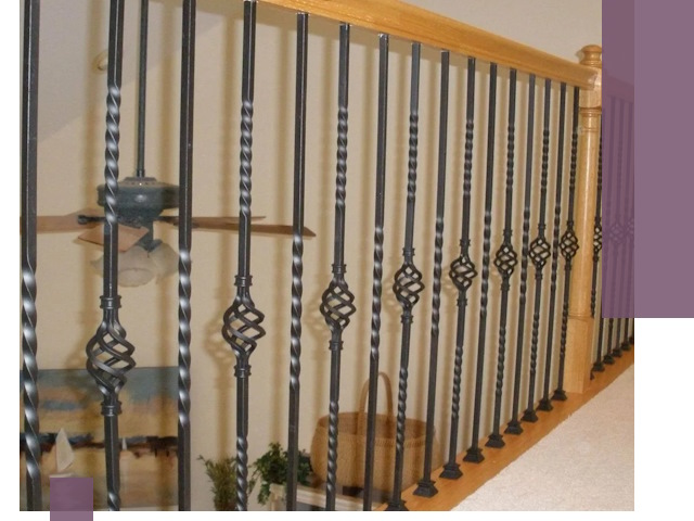 Изготовление и монтаж кованных перил в Ишиме под ключ