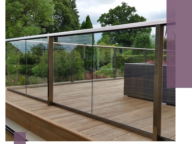 Алюминиевые перила на заказ в Ишиме — монтаж и гарантия