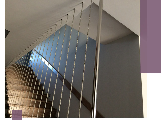 Тросовые перила под ключ в Ишиме — производство и монтаж