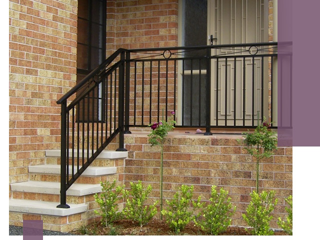 Уличные перила из металла под ключ в Ишиме