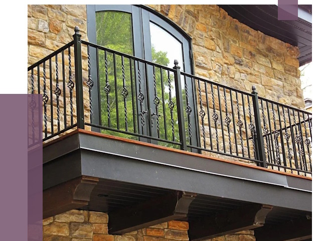 Балконные ограждения в Ишиме от 8159 руб. — купить | ПРОЛЁТ-Шм