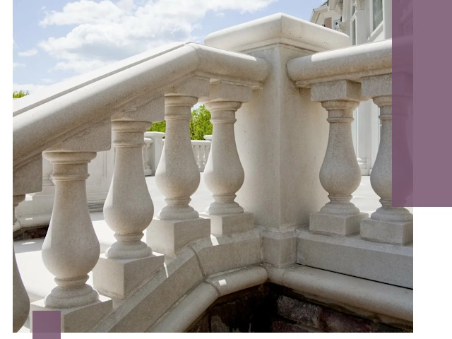 Балюстрады из металла и камня под ключ в Ишиме