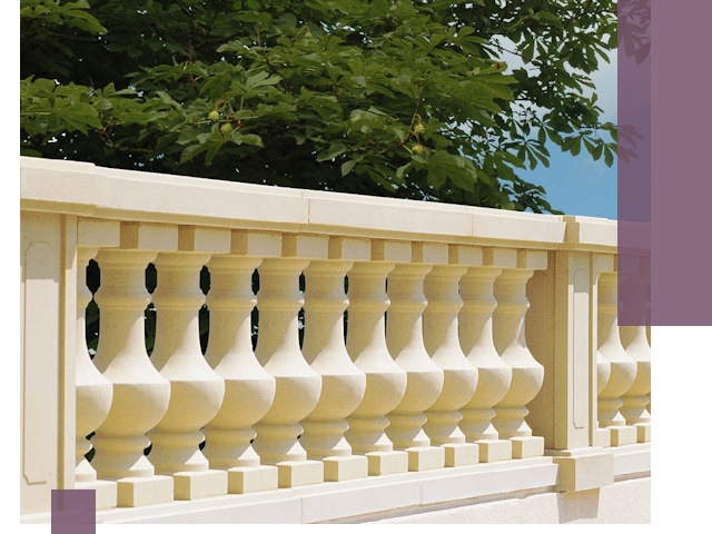 Установка балюстрады в Ишиме: изготовление и монтаж под ключ