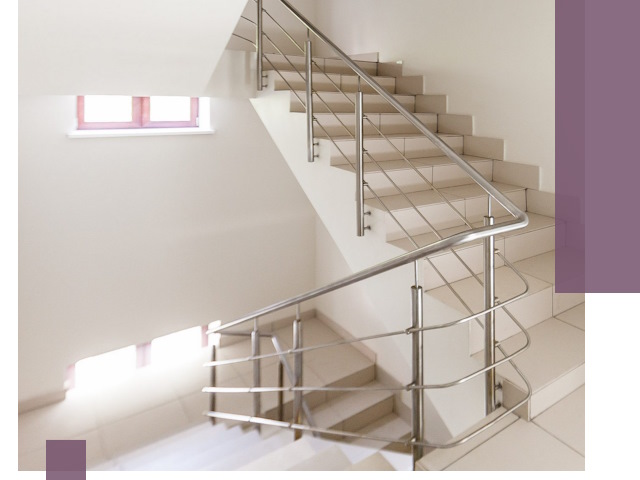 Установка и замена перил в подъезде в Ишиме