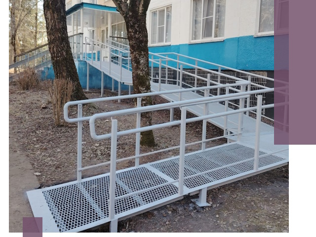 Пандусы под ключ в Ишиме: изготовление, монтаж и демонтаж
