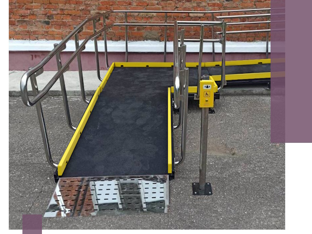 Изготовление наклонных пандусов для инвалидов в Ишиме