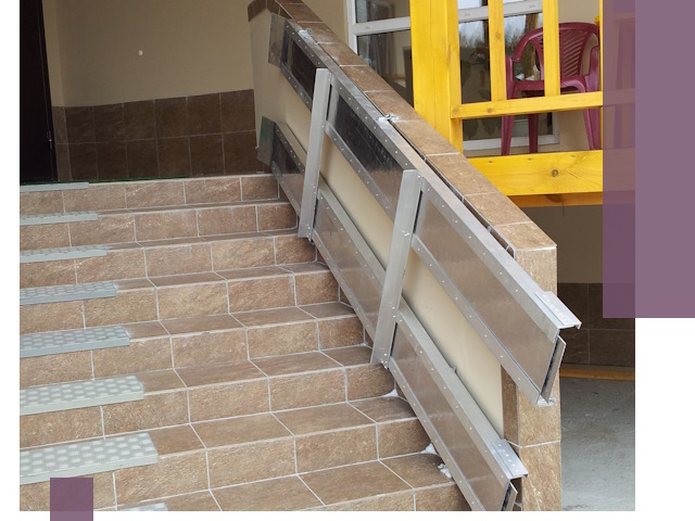 Откидные пандусы под ключ в Ишиме — монтаж и демонтаж