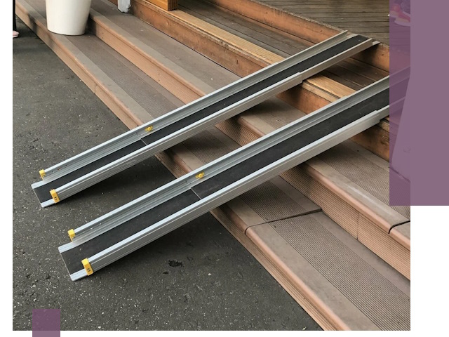 Телескопические пандусы под ключ в Ишиме — изготовление и монтаж