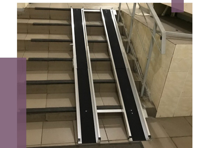 Установка пандуса в подъезд в Ишиме от 8107 руб. под ключ | ПРОЛЁТ-Шм