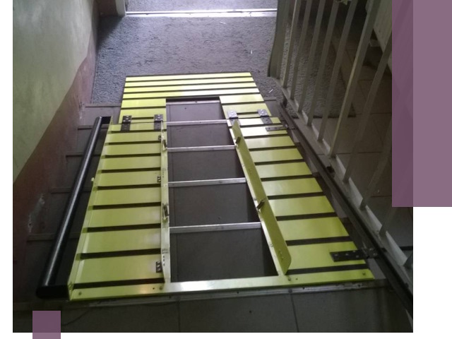 Профессиональный монтаж пандуса в подъезд в Ишиме