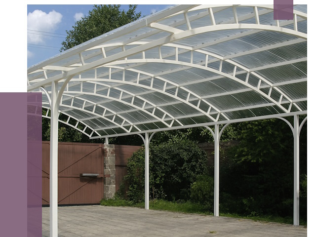 Изготовление навесов в Ишиме от 15070 руб. за м² — ПРОЛЁТ-Шм