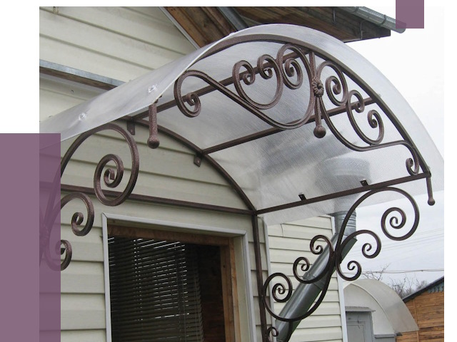 Изготовление козырьков в Ишиме от 7483 руб. — заказать | ПРОЛЁТ-Шм