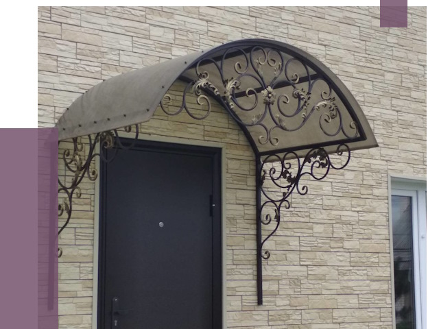 Ремонт козырьков в Ишиме от 7535 руб.  | ПРОЛЁТ-Шм