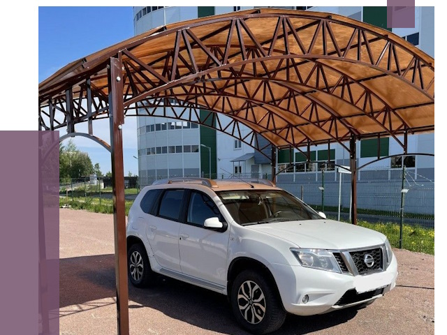 Недорогие навесы в Ишиме от 43651 руб. | ПРОЛЁТ-Шм