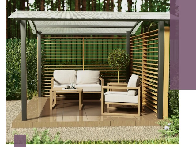 Навесы для дачи в Ишиме: изготовление, монтаж и демонтаж