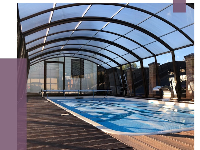 Навесы для бассейна в Ишиме от 17045 руб. под ключ | ПРОЛЁТ-Шм