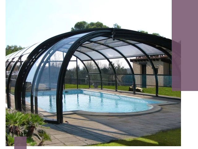 Навесы для бассейна в Ишиме: изготовление и монтаж под ключ