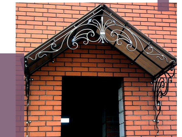 Металлические козырьки в Ишиме от 10861 руб. 