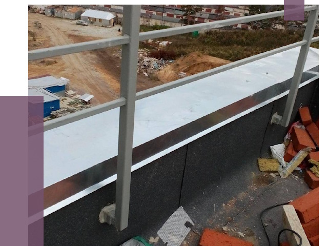 Монтаж парапетов в Ишиме от 4365 руб.  | ПРОЛЁТ-Шм