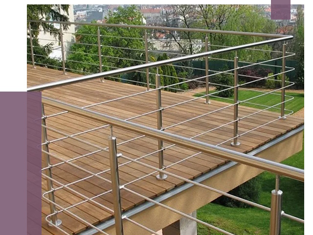 Алюминиевые парапеты в Ишиме под ключ от 7899 руб. 