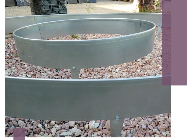 Нержавеющие бордюры под ключ в Ишиме — изготовление и монтаж