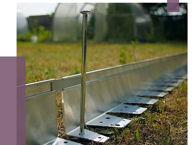 Металлические бордюры для газона в Ишиме от 4365 руб. | ПРОЛЁТ-Шм