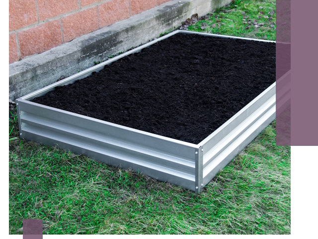 Металлические бордюры для грядок в Ишиме: прочность и аккуратность