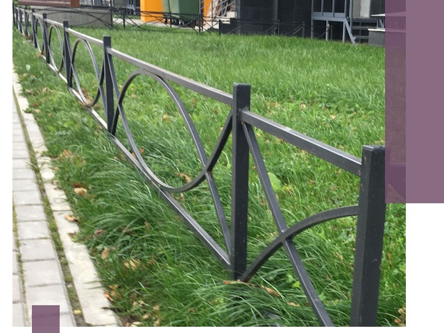 Газонные ограждения из металла в Ишиме — монтаж и продажа