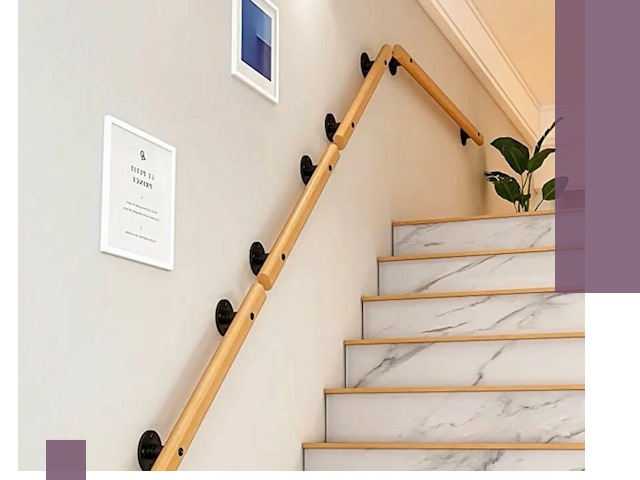 Поручни металлические и деревянные под ключ в Ишиме